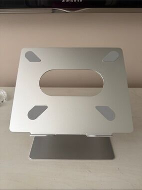 Samsung Silver Laptop Stand with Non-Slip Pads